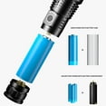 thumbnail image 5 of ICQOVD USB Rechargeable Telescopic LED Flashlight Aluminum Alloy Long Range Torch for Outdoor Adventure and Search, 5 of 8