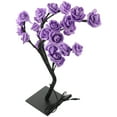 thumbnail image 2 of KAKOWELY Lámpara de rosa, lámpara LED de flores, lámpara de escritorio, lámpara de noche, luz decorativa, decoración de dormitorio, 2 of 5