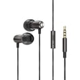 thumbnail image 1 of Auriculares internos con cable Stereo 3D Surround 3.5mm Auriculares universales Auriculares para juegos de música Auriculares, Negro Speravity EL2708-03B, 1 of 2