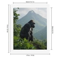 thumbnail image 2 of Paint by Numbers Kit for Adults, Gorilla Mountain Lush Foliage Scenery Paint by Numbers, Easy Paint by Numbers Kit for Adults Beginner, DIY Adult Paint by Number Kits on Canvas, Home Decor, 2 of 7