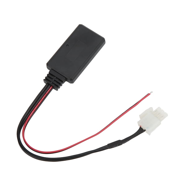 Adaptador AUX estéreo Bluetooth, adaptador de música estéreo para automóvil AUX Bluetooth 5.0, cable adaptador AUX, diseño fácil de usar