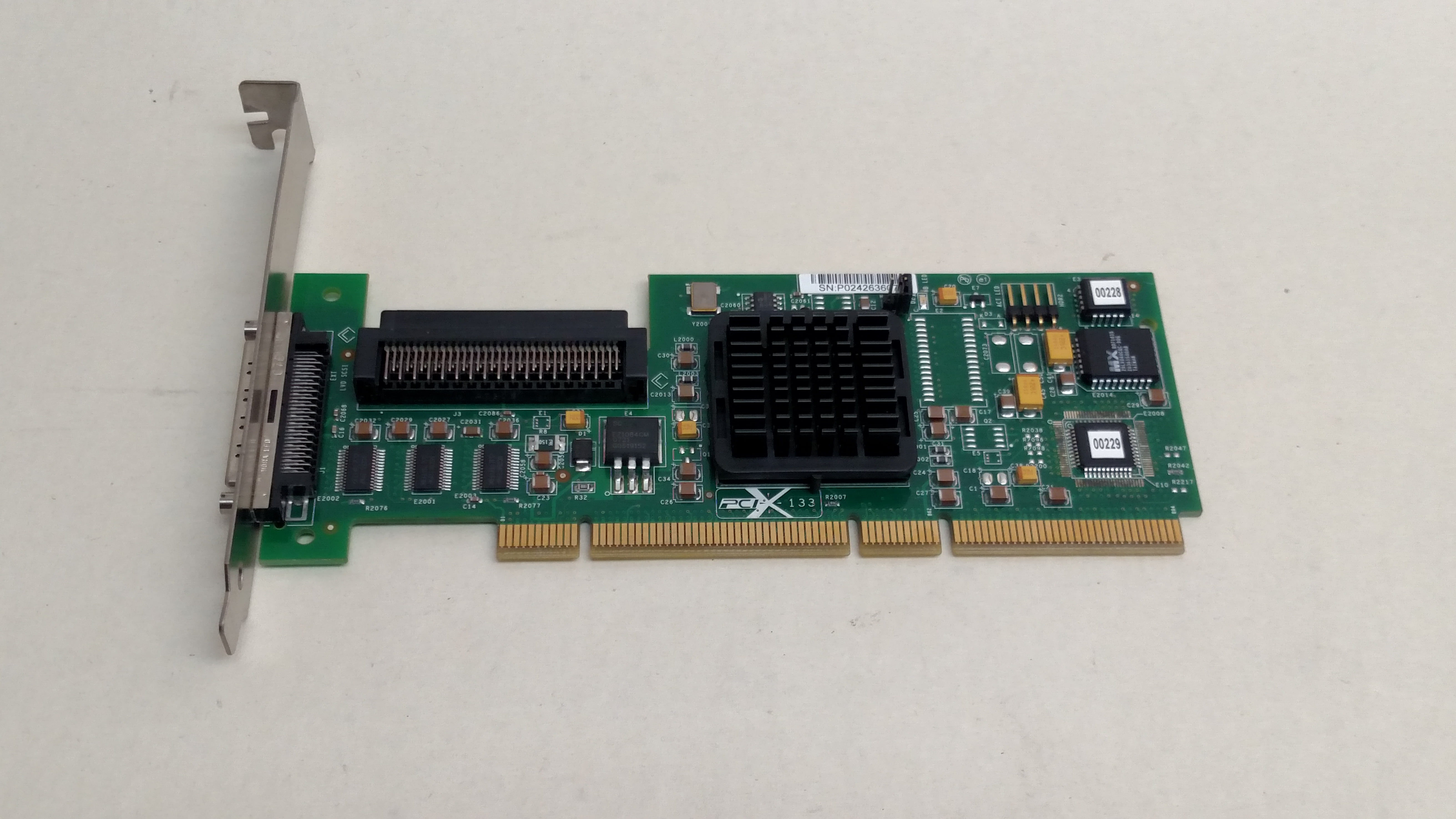 Used LSI LSI20320CHP PCIX Single Channel Ultra320 SCSI HBA Controller