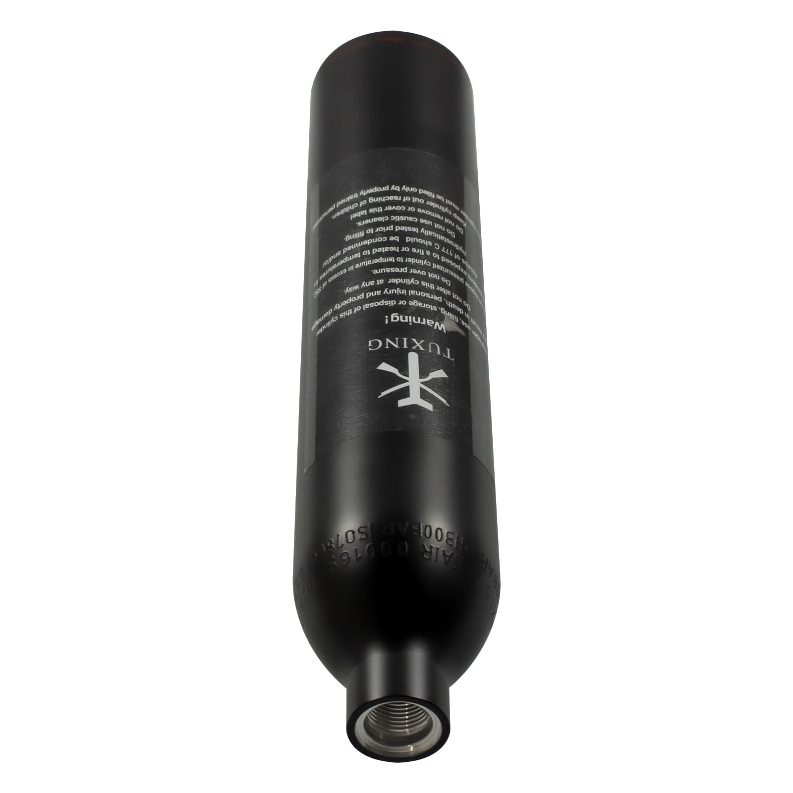 TUXING Kohlefaser-Lufttank, 0,58 l/4500 psi, CE-geprüft, PCP-Paintball