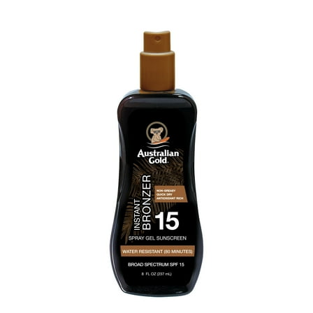 Australian Gold Spray Gel Bronzer SPF 15, 8 fl. oz