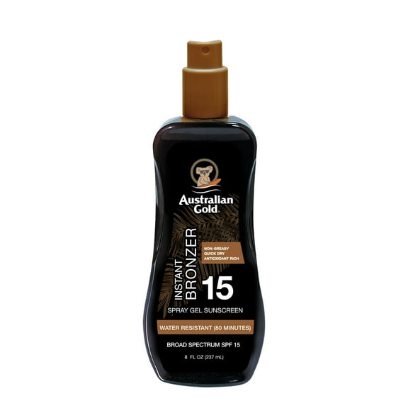 Australian Gold Spray Gel Bronzer SPF 15, 8 fl. oz