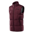thumbnail image 5 of Chaleco calefactor inteligente de invierno, grueso, cálido, para exteriores, para ocio, color sólido, calefacción de 9 zonas, ropa calefactora eléctrica, 5 of 5