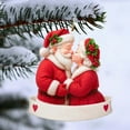thumbnail image 6 of BingTong Growing Old Together Personalized Acrylic Ornament Custom Gnome Christmas Couple Ornament 2025 Xmas Tree Decor Hanging Ornament Gift for Old Couple Husband Wife Him Her E, 6 of 6