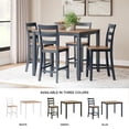 thumbnail image 5 of Ashley Furniture Gesthaven Blue Counter Height Dining Table Set - Set of 5, 5 of 17