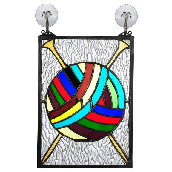 6.25 in. Ball of Yarn Window Panel