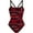 Red, variant on TYR Girls' Technowave Diamondfit One Piece Swimsuit