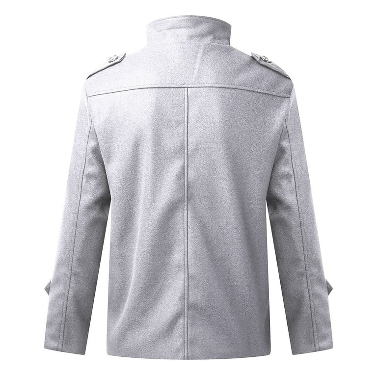 Zodggu Blazers Suit for Men Long Sleeve Tuxedo Slim Fit Solid
