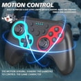 thumbnail image 4 of Wireless Pro Controller Compatible with Switch,Switch Lite, Premium Joypad for Video Games(Black/Red), 4 of 4