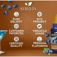 thumbnail image 6 of Syruvia Blueberry Syrup Pure Cane Coffee Flavoring Syrup, 25.4 fl Oz With Pump, 6 of 6