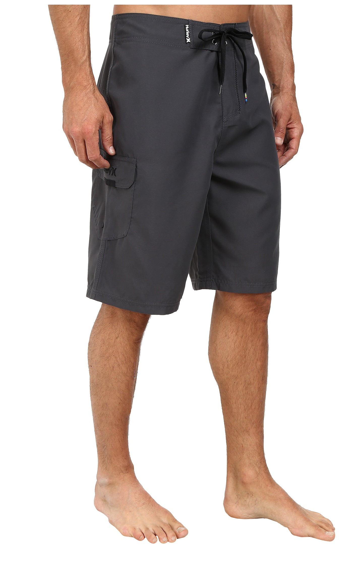 Hurley Men's One and Only Logo Board Shorts Grey - Walmart.com