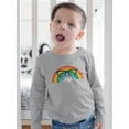 thumbnail image 2 of Image Conscious Studious Rainbow Long Sleeve Toddler -Jay Fleck Designs, Unisex Regular Fit, 2 of 4