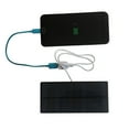 thumbnail image 3 of Lightweight 5V 2 5W Solar Panel Power Bank For Outdoor Mobile Phone Charging, 3 of 9
