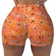 thumbnail image 2 of Balery Spider Pantalones cortos de entrenamiento estampados para mujer, sin costuras, ajustados, para gimnasio, yoga, correr, deportes, ejercicio activo, fitness.-Large, 2 of 8