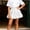 White, variant on Girls’ Tiered Ruffle Puffy Mini Skirt Kids Elastic High-Waist Balloon Skirt with Bow Accents Solid Color Princess Skirt Breathable Skirt for Parties Daily Wear(Black,3 Years)