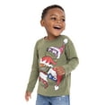 thumbnail image 4 of Teenage Mutant Ninja Turtles Toddler Boys Holiday Long Sleeve T-Shirt, Sizes 12M-5T, 4 of 7