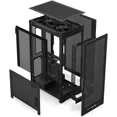 thumbnail image 3 of NZXT H2 Flow mini-ITX Case - 20.7L - includes 2 x 120mm Fans & PCIe 5.0 Riser Cable - All Black, 3 of 3