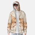 thumbnail image 2 of Balery Sleeping Cat In Blanket Sudadera ligera de manga larga con capucha y protección solar UPF 50+ para hombre y mujer, ideal para pesca y running-XX-Large, 2 of 7