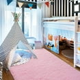 thumbnail image 6 of LOCHAS Luxury Fluffy Rug Ultra Soft Shag Carpet for Bedroom Living Room Big Area Rugs, 3'x5',Pink, 6 of 6