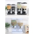 thumbnail image 6 of NSESSHome Small Barrel Cereal Machine Breakfast Cereal Grain Dispenser Kitchen Oatmeal Storage Tank Snack Storage Tank, 6 of 8
