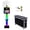 Black, variant on 15.6 inch Photo Booth Machine with Soft-Light Umbrella Selfie Portable Touch Screen Photobooth with RGB Light,Sharing Station Photo Booth for Events