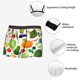 thumbnail image 3 of Balery Vegetables2 Calzoncillos bóxer para hombre, ropa interior de algodón suave y transpirable con cinturilla de nailon-Small, 3 of 5