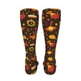thumbnail image 6 of Naloa Thanksgiving Turkey High Stockings Women Thigh High Stockings Over Knee Long Stockings-One Size, 6 of 8