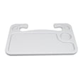 thumbnail image 4 of Bandeja para volante de coche, bandeja para comida, mesa, fácil de limpiar y guardar, práctica L Gris, 4 of 9