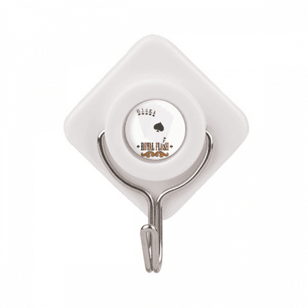 

Spade Royal Flush 10 to A Pattern Adhesive Wall Hooks Hanging Self Sticky