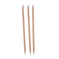 thumbnail image 3 of Orange Sticks for Nails, Orange Wood Sticks, Wooden Cuticle Pusher, Nail Art Cuticle Pusher Remover for Manicure Pedicure 20 PCS, 3 of 4
