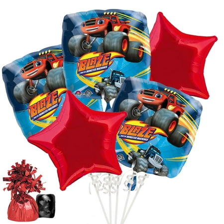 Blaze and the Monster Machines Balloon Bouquet Kit