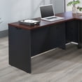 thumbnail image 2 of Sauder Via Engineered Wood Desk Return in Classic Cherry Finish, 2 of 12
