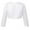 A White, variant on Alvivi Kids Girls Cardigan Dress Cover Up Long Sleeve Open Front Bolero Shrug Cropped Jacket 3-12