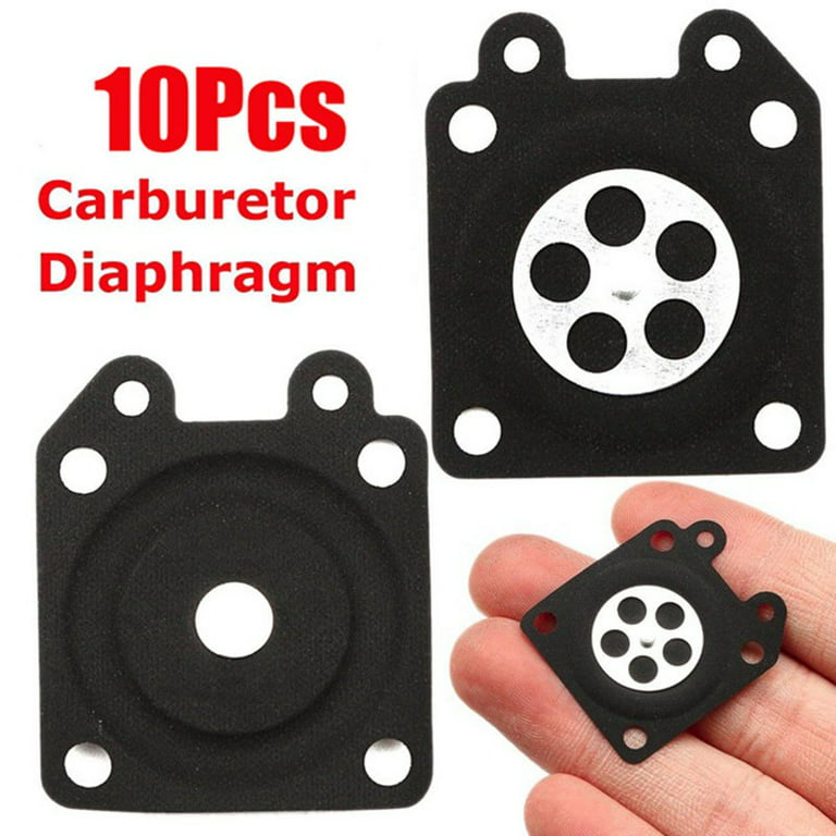 10 Pcs Chainsaw Carburetor Metering Diaphragm For Walbro 95-526 95-526-9  95-526-9-8 