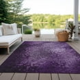 thumbnail image 6 of Addison Rugs Chantille Indoor/Outdoor Transitional Casual Purple Washable Rectangle Rug, 5' x 7'6", 6 of 6
