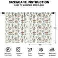 thumbnail image 2 of Blackout Kids Curtains,Mushroom Fairy Princess Pattern Childrens Insulated Curtains Set Of 2,Bedroom Essentials,Toddler Room Decor 42"x54", 2 of 5