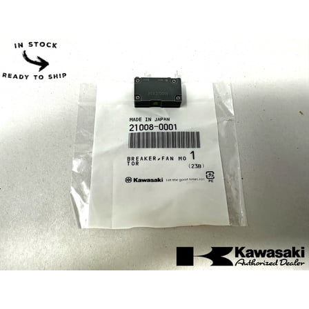 Kawasaki Genuine OEM Fan Motor Breaker 21008-0001