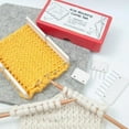 thumbnail image 3 of Knit Blockers Set 25Pcs Stainless Steel Knitting Blocking Mats And Pins With 2 Different Sizes For DIY Knit Crocheting Supplies, 3 of 6