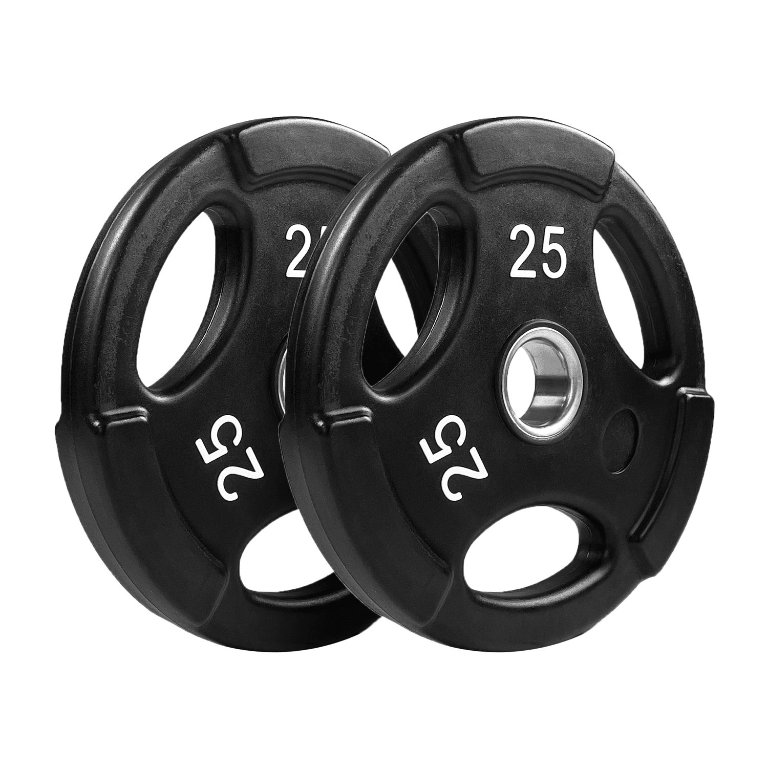 NEXO 85LB Interlocking Urethane Plate Set - Commercial-Grade 85 Pound Set with Olympic 2 Inch Center