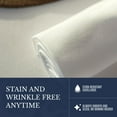 thumbnail image 4 of Wealuxe White Cloth Napkins Set of 24-17x17 Inches, 220 GSM Thick and Durable 100% Polyester Napkins, Stain and Wrinkle Free Dinner Napkins Cloth Washable, 4 of 7