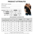 thumbnail image 3 of DYMADE Womens V Neck Zipper Tops Cold Shoulder Short Sleeve Tunic Tee Shirts Blouse, 3 of 3