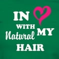 thumbnail image 3 of CafePress - In Love With My Natural Hair T Shirt - Women's Traditional Fit Dark T-Shirt, 3 of 4