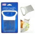 Onion Tomato Vegetable Slicer Cutting Aid Guide Holder Slicing Cutter