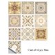 thumbnail image 1 of Azulejos de superficie mate con patrón Retro, 10 Uds., cubiertas de transferencia adhesivas para cocina, baño, mesas, suelo, calcomanías artísticas de pared resistentes Tan Jianjun  unisex, 1 of 2