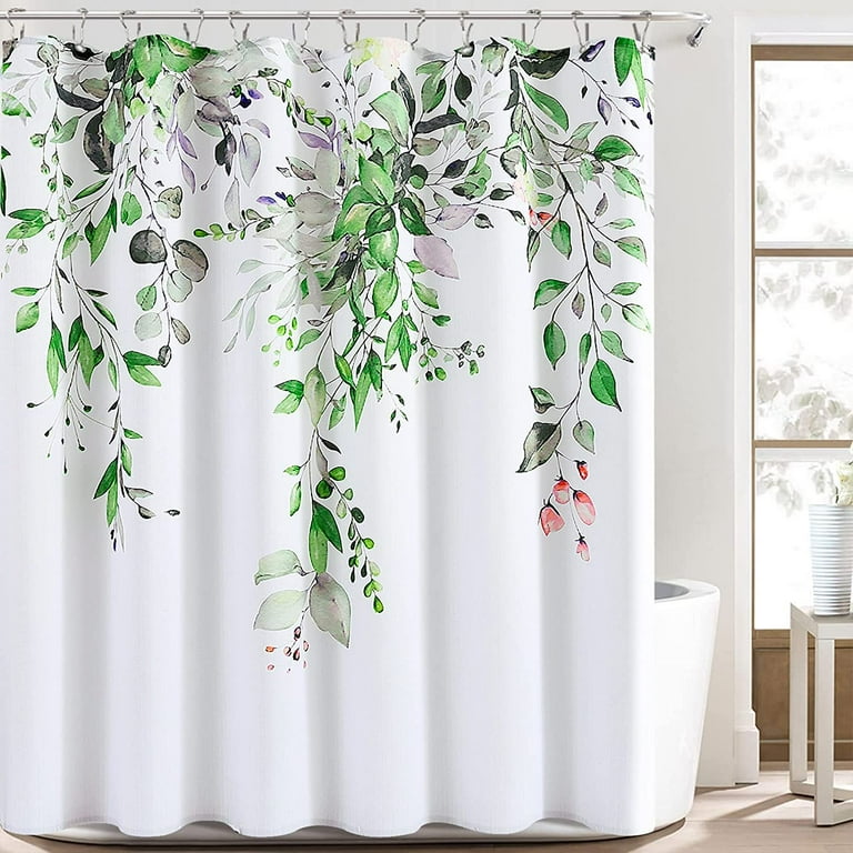 Botanical cheap shower curtain