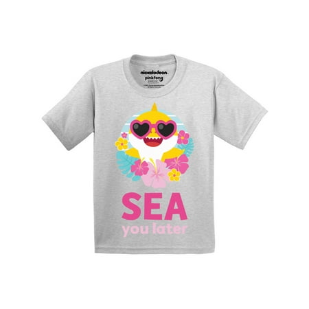 

Baby Shark Hawaii Mood Shirt for Baby Girls Boys 1 2 Years Old 6 18 Months - Baby Shark Sea You Later T-shirt