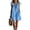 #0116-Blue, variant on Womens Ruffle Rompers Floral Embroidered Ruffle Trim Button Front Romper Shorts Floral Embroidered Trim Womens Casual Rompers Relaxed Fit Boho Casual Breathable Rompers